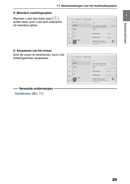 2025 Toyota Corolla Cross Hybrid Navigation Manual | Dutch