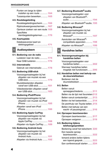2025 Toyota Corolla Cross Hybrid Navigation Manual | Dutch