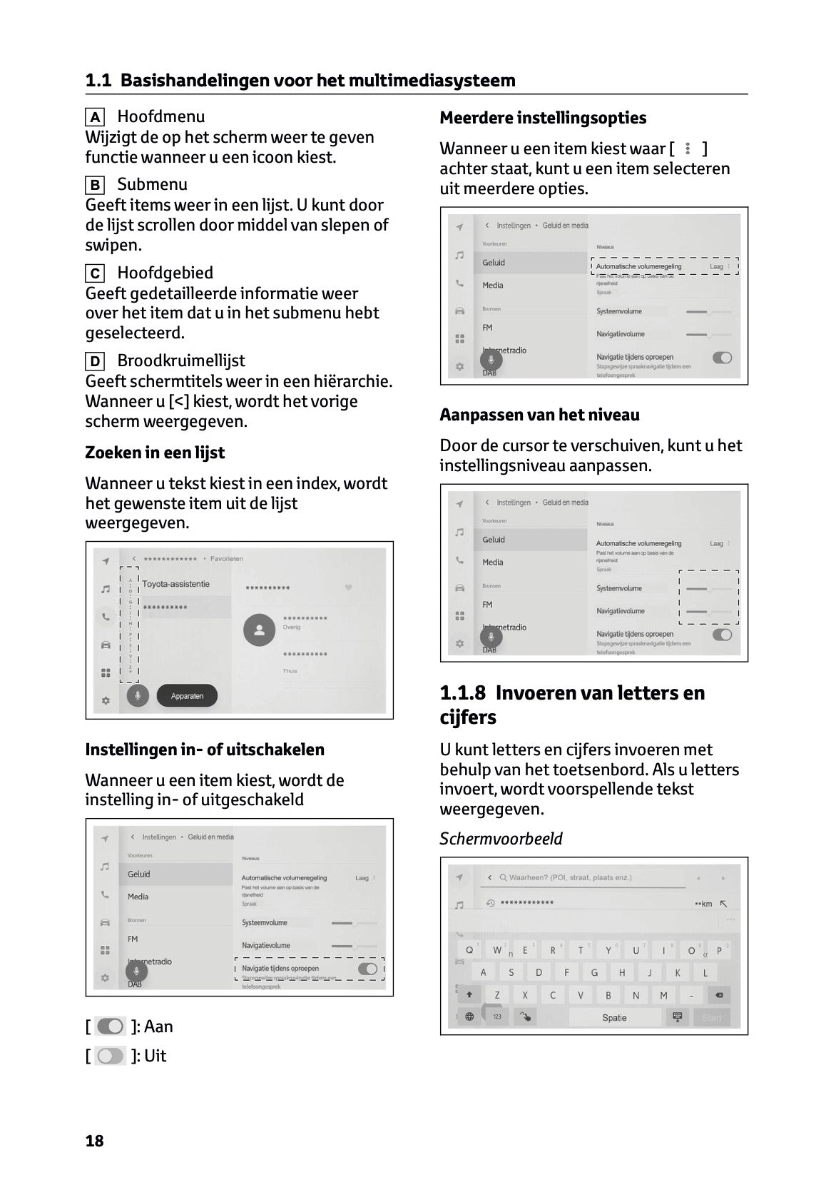 2024-2025 Toyota RAV4 Hybrid Navigation Manual | Dutch