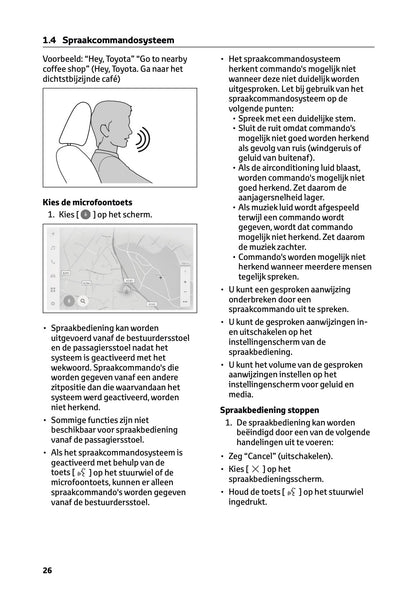 2024-2025 Toyota RAV4 Hybrid Navigation Manual | Dutch