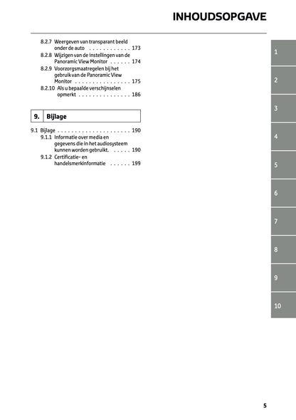 2024-2025 Toyota RAV4 Hybrid Navigation Manual | Dutch