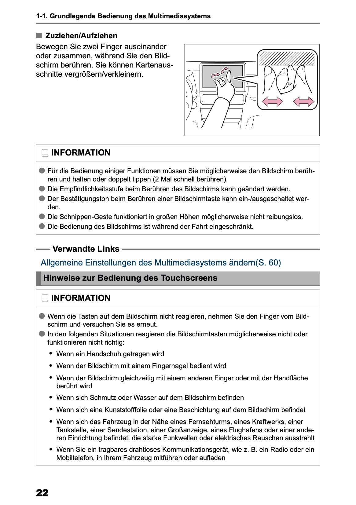 2025 Toyota Yaris Cross Hybrid Navigation Manual | German