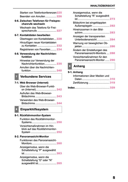 2025 Toyota Yaris Cross Hybrid Navigation Manual | German