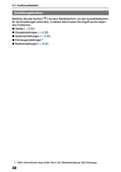 2025 Toyota Yaris Cross Hybrid Multimedia Manual | German