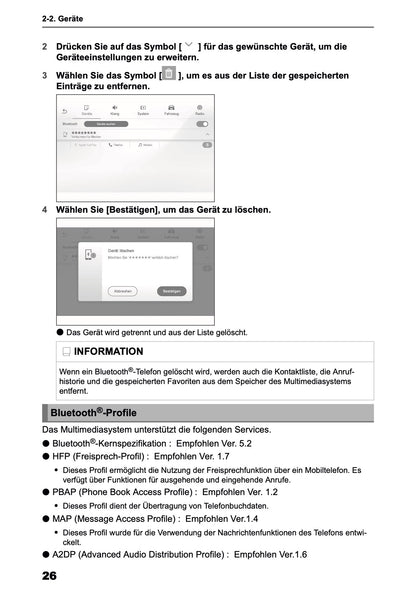 2025 Toyota Yaris Cross Hybrid Multimedia Manual | German