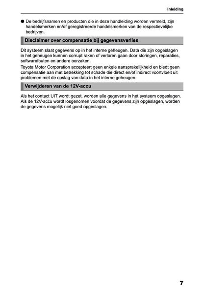 2025 Toyota Yaris Cross Hybrid Navigatie Handleiding | Nederlands