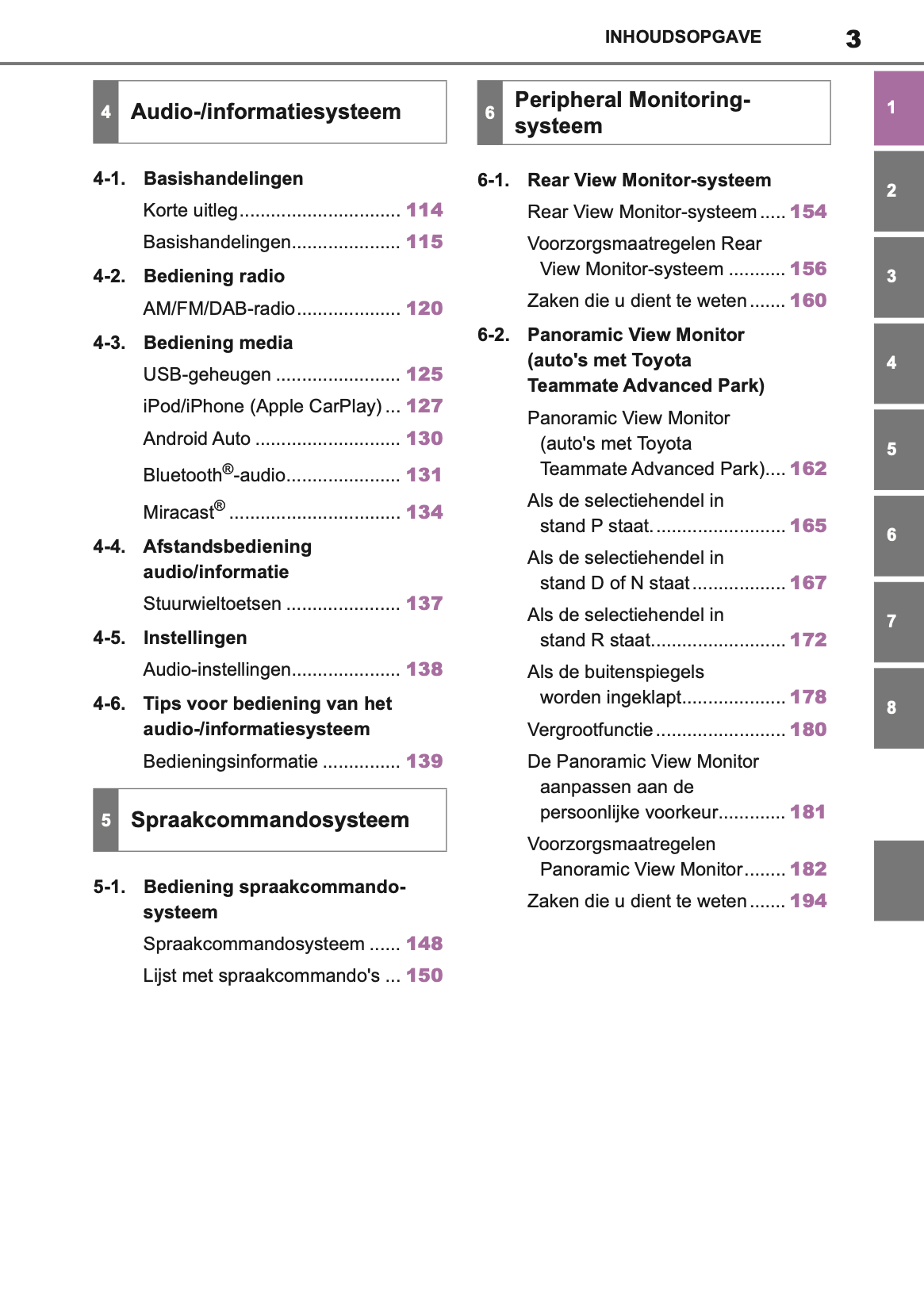 2021-2023 Toyota Yaris Cross/Yaris Cross Hybrid Navigation Manual | Dutch