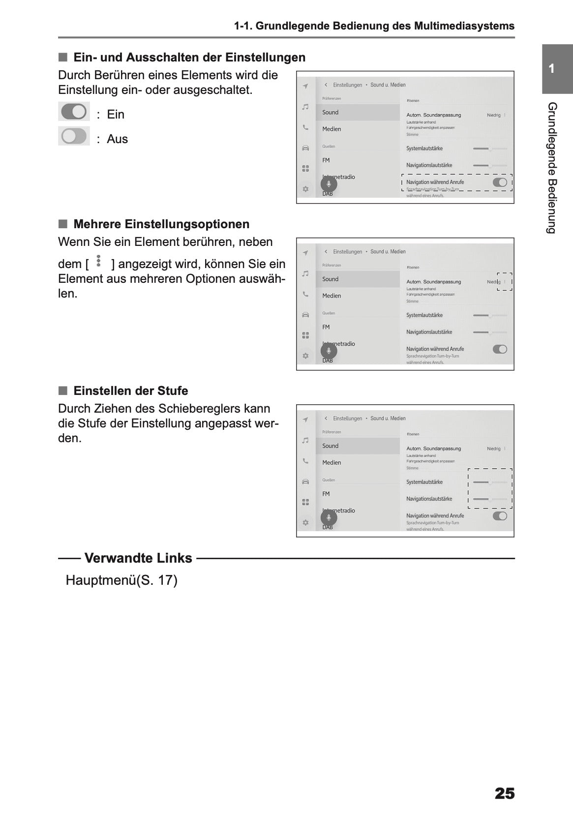 2026 Toyota Yaris Cross Hybrid Navigation Manual | German