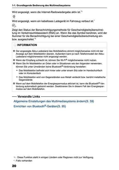 2026 Toyota Yaris Hybrid Navigation Manual | German