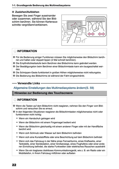 2026 Toyota Yaris Hybrid Navigation Manual | German