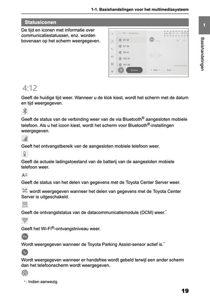2025-2026 Toyota Yaris Hybrid Navigatie Handleiding | Nederlands