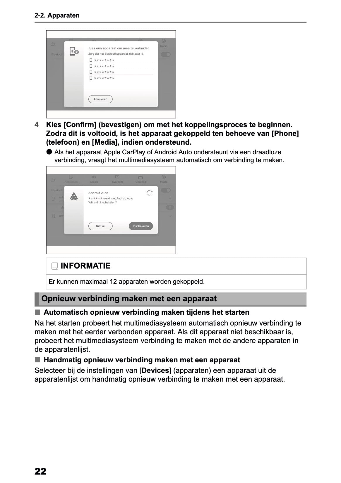 2025-2026 Toyota Yaris Hybrid Multimedia Manual | Dutch