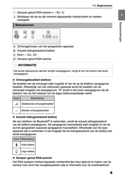2025-2026 Toyota Yaris Hybrid Multimedia Manual | Dutch