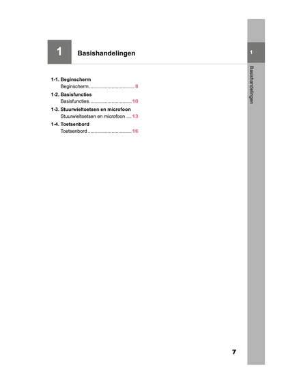 2024 Toyota Yaris/Yaris Hybrid Multi Media Manual | Dutch