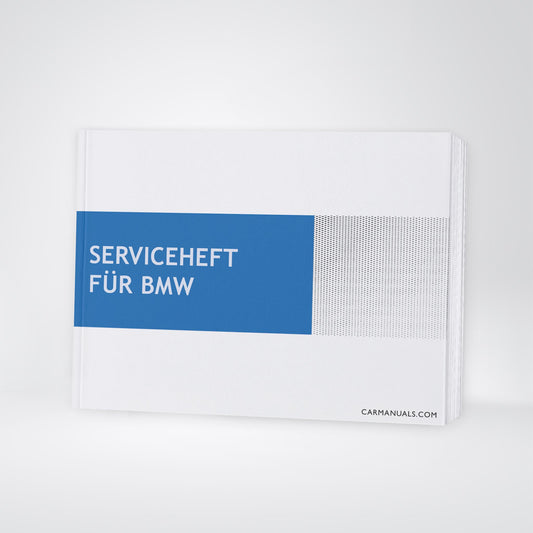 Serviceheft BMW | Deutsch