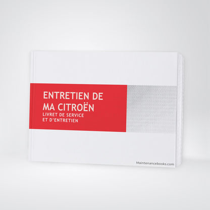 Citroën Livret d'entretien | Français