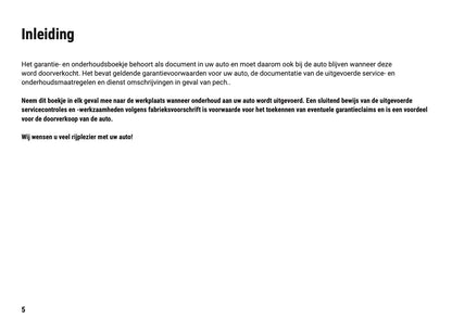 Cupra Maintenance Book | Dutch
