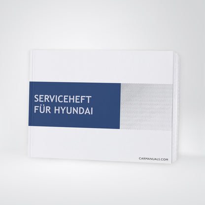 Serviceheft Hyundai | Deutsch