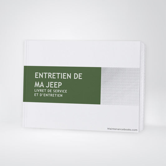 Jeep Livret d'entretien | Français