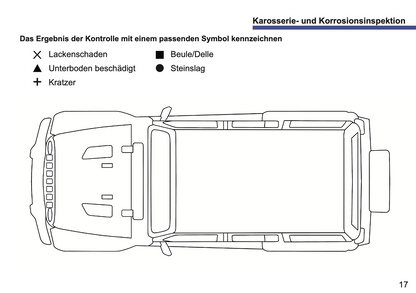 Serviceheft Jeep | Deutsch