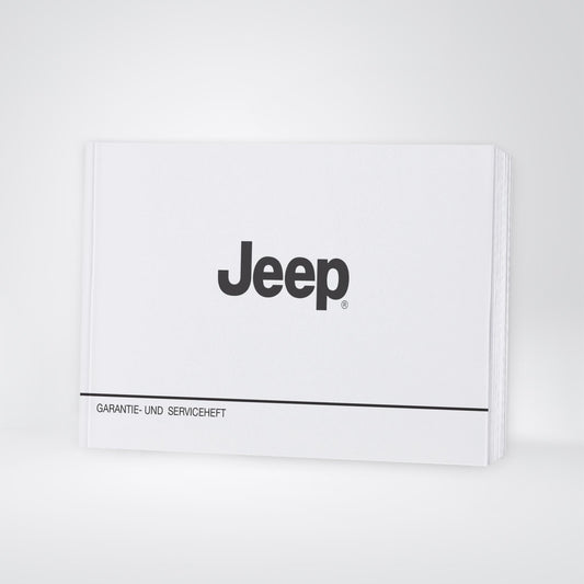 2020-2021 Jeep Garantie- und Serviceheft | Deutsch