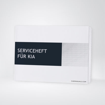 Serviceheft Kia | Deutsch