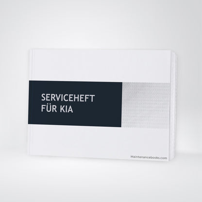 Kia Maintenance Book | German