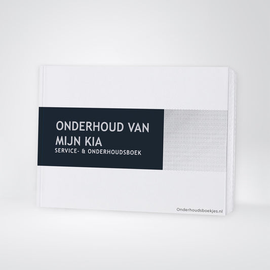 Kia Maintenance Book | Dutch