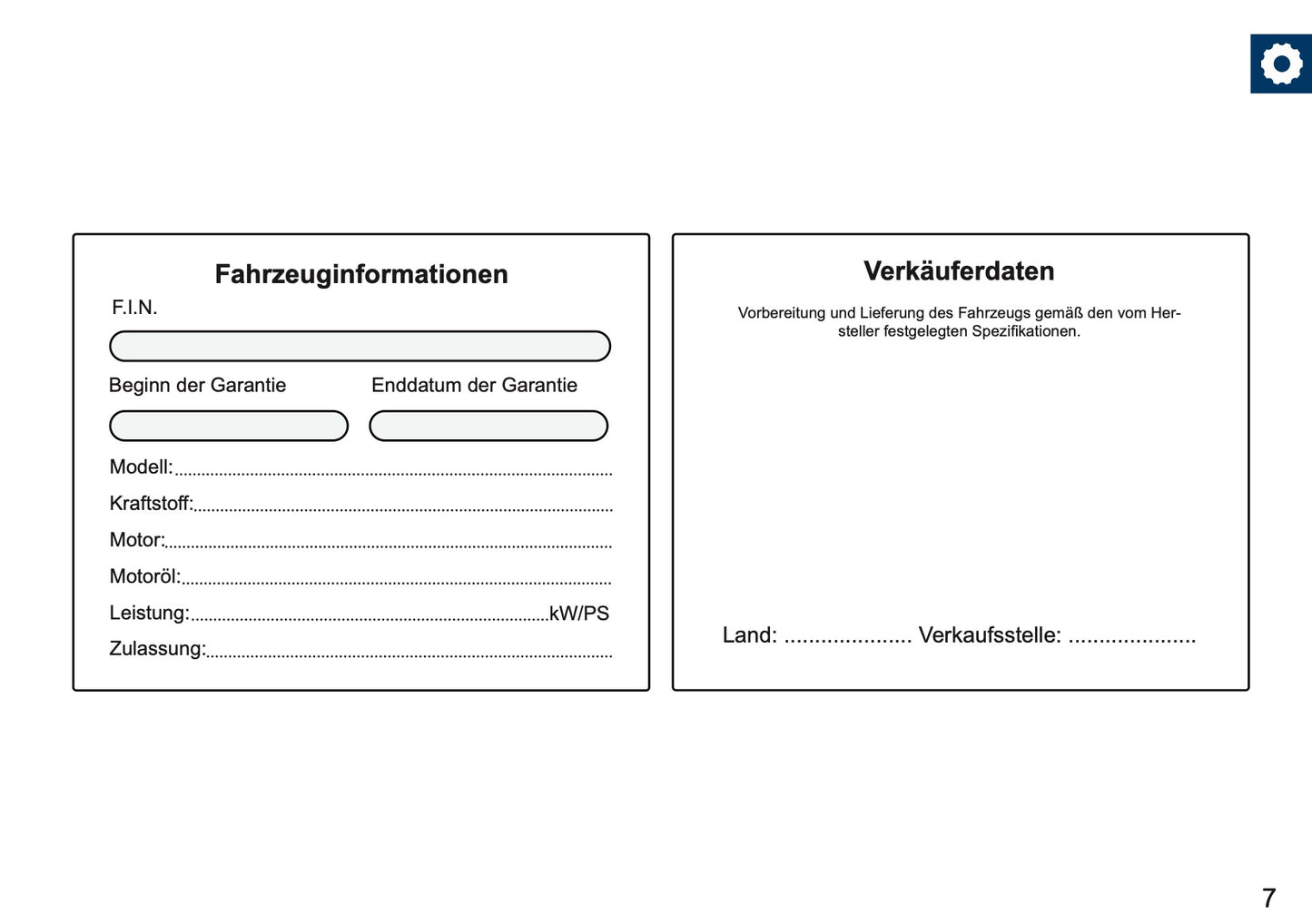 Serviceheft Lexus | Deutsch