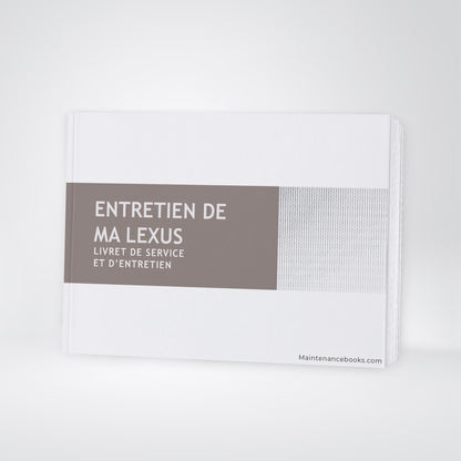 Lexus Livret d'entretien | Français