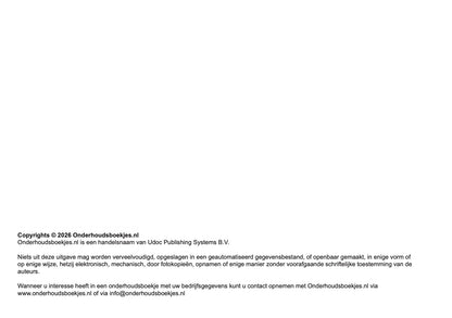 Lexus Maintenance Book | Dutch