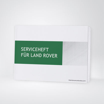 Serviceheft Land Rover | Deutsch