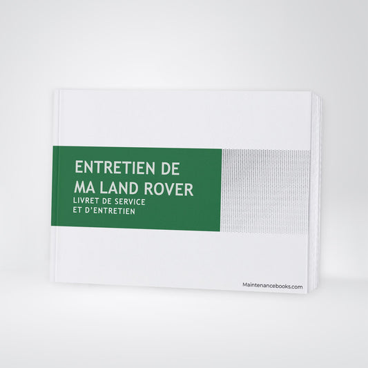Land Rover Livret d'entretien | Français