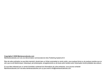 Land Rover Livret d'entretien | Français