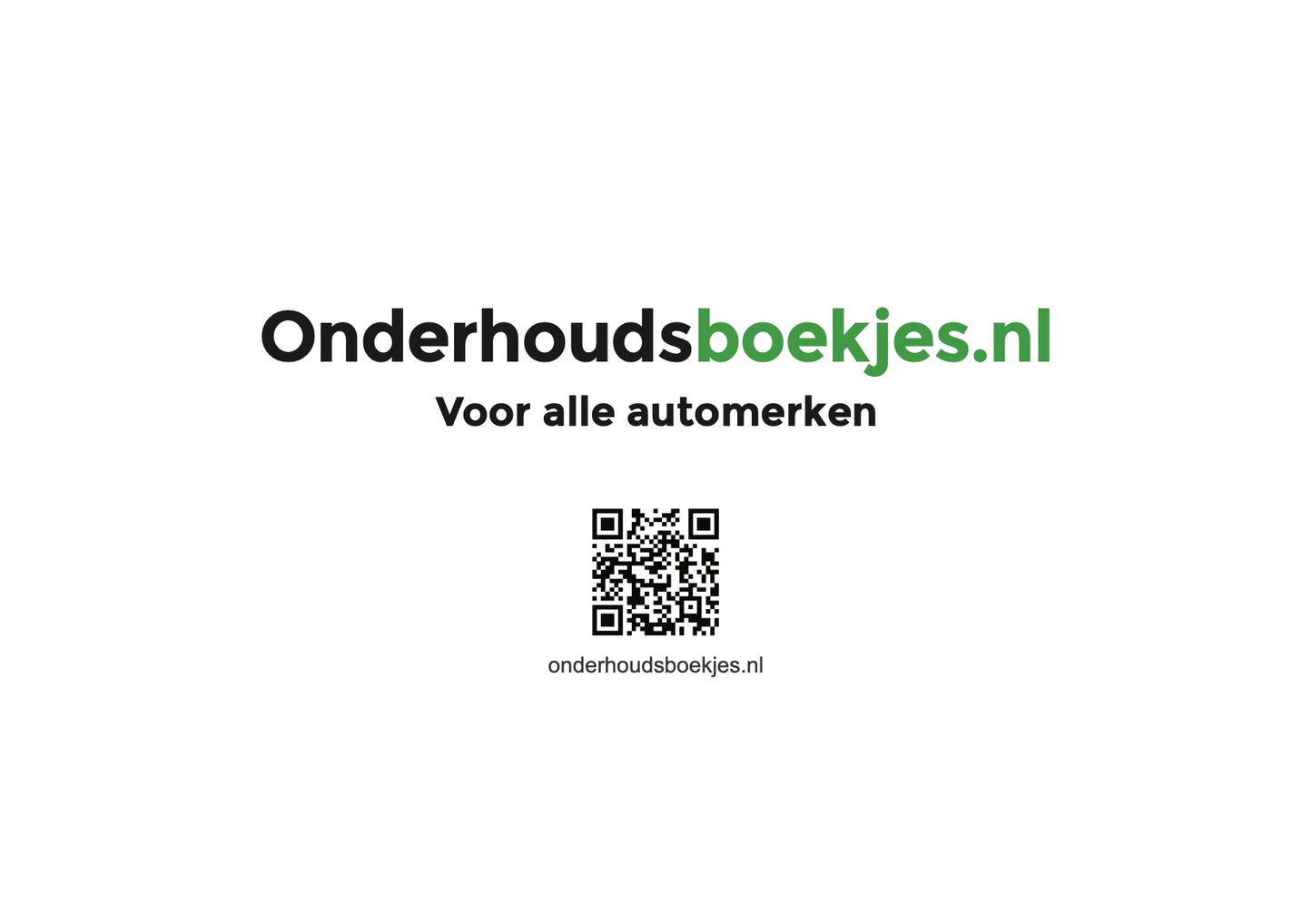 Land Rover Maintenance Book | Dutch