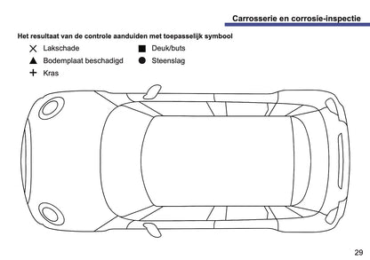Mini Onderhoudsboekje | Nederlands