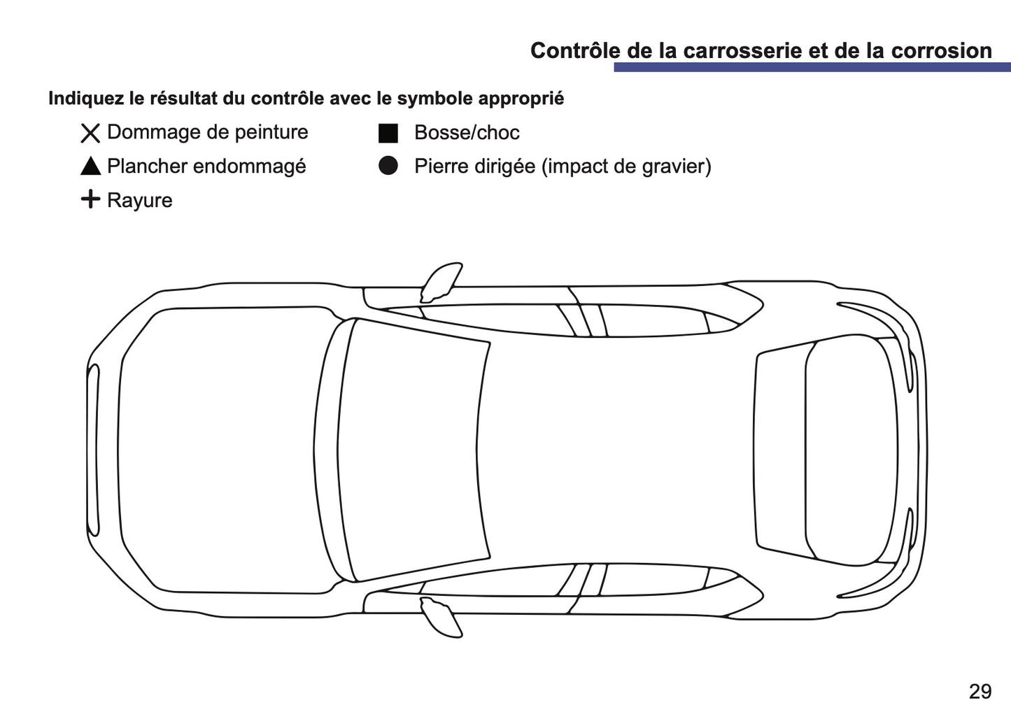 Mazda Maintenance Book | French