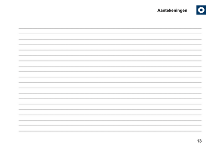 Mazda Maintenance Book | Dutch