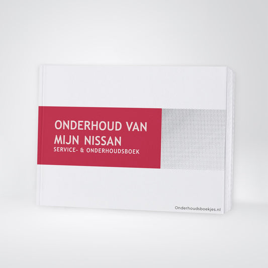 Nissan Maintenance Book | Dutch