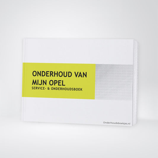 Opel Maintenance Book | Dutch