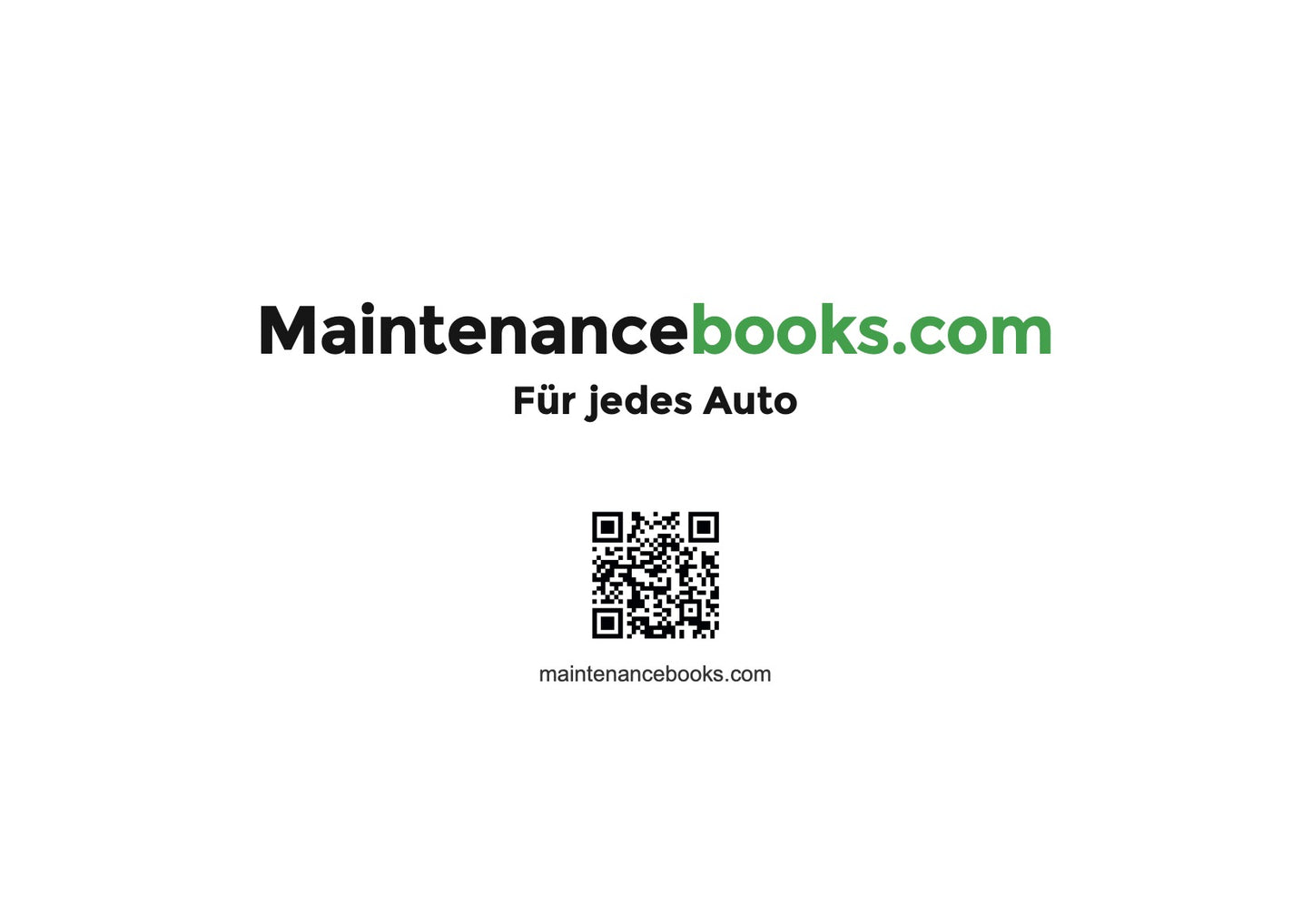 Peugeot Maintenance Book | German