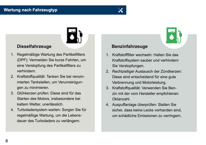 Serviceheft Seat | Deutsch