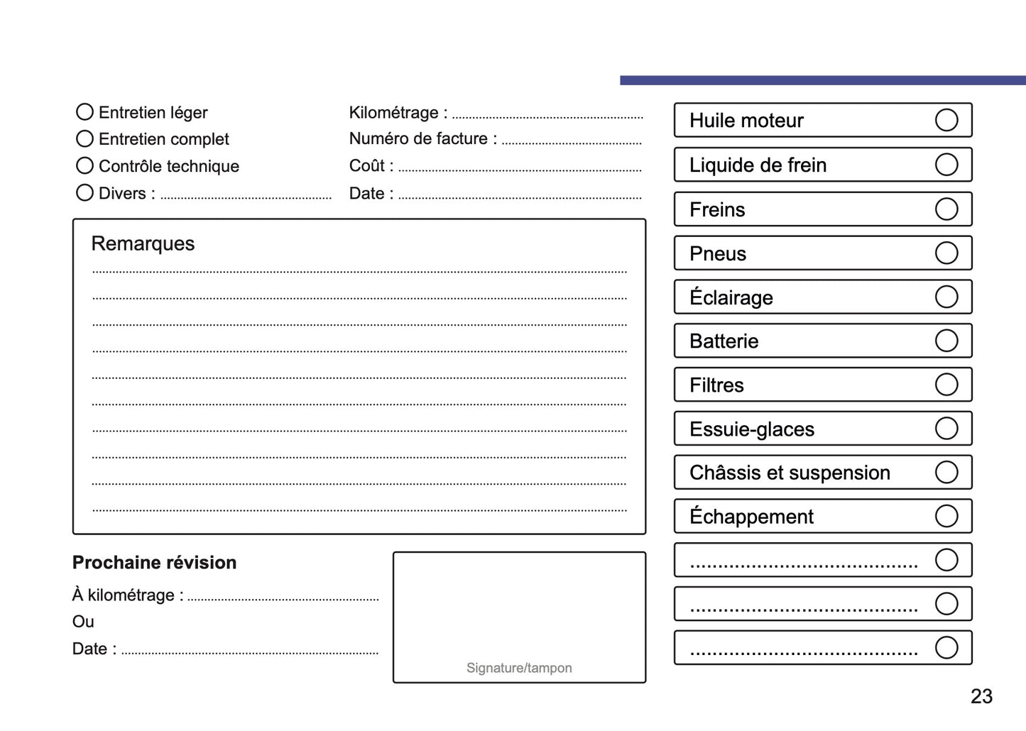 Seat Livret d'entretien | Français