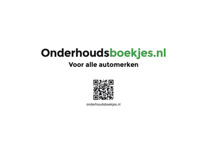 Seat Maintenance Book | Dutch