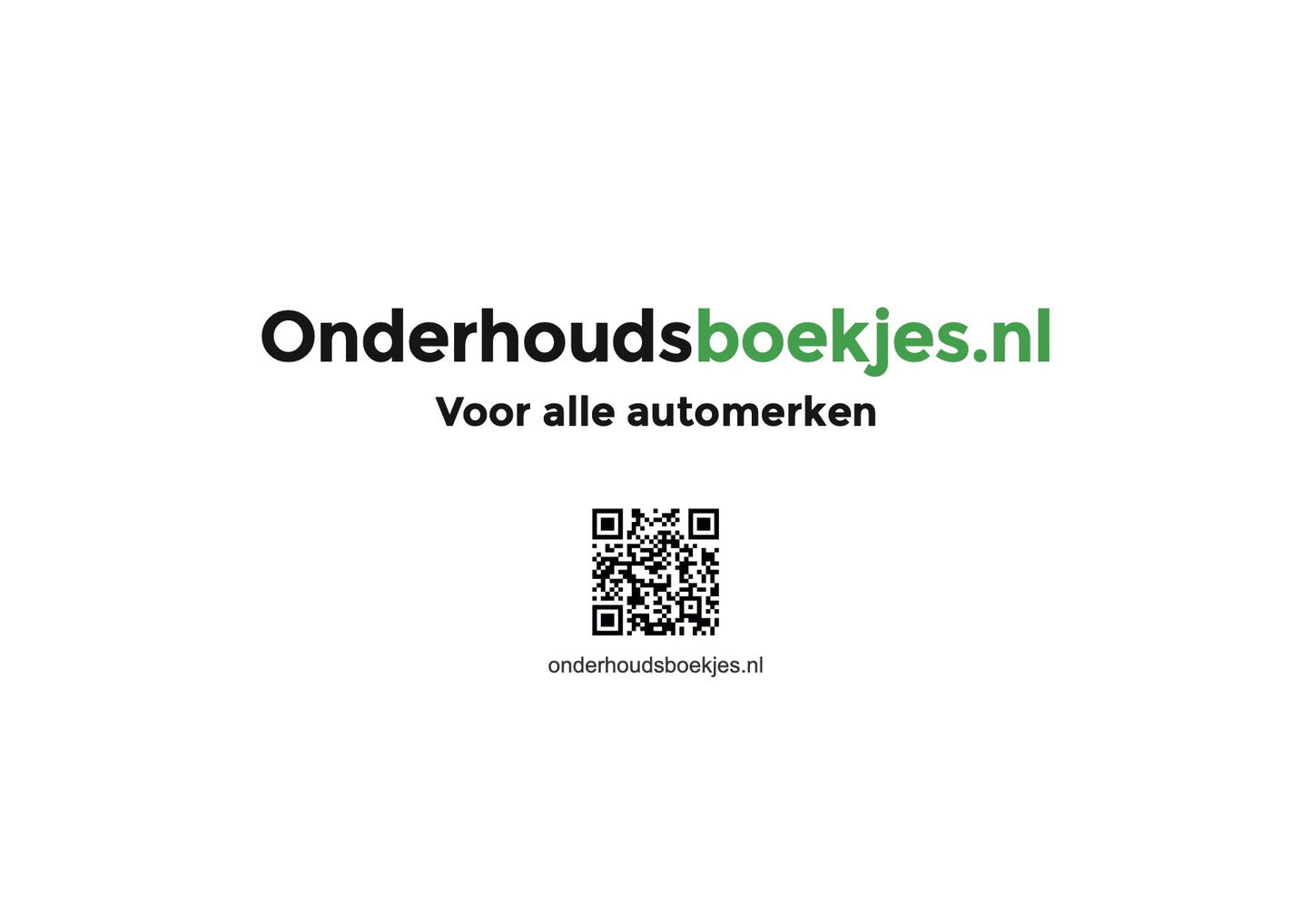 Skoda Maintenance Book | Dutch
