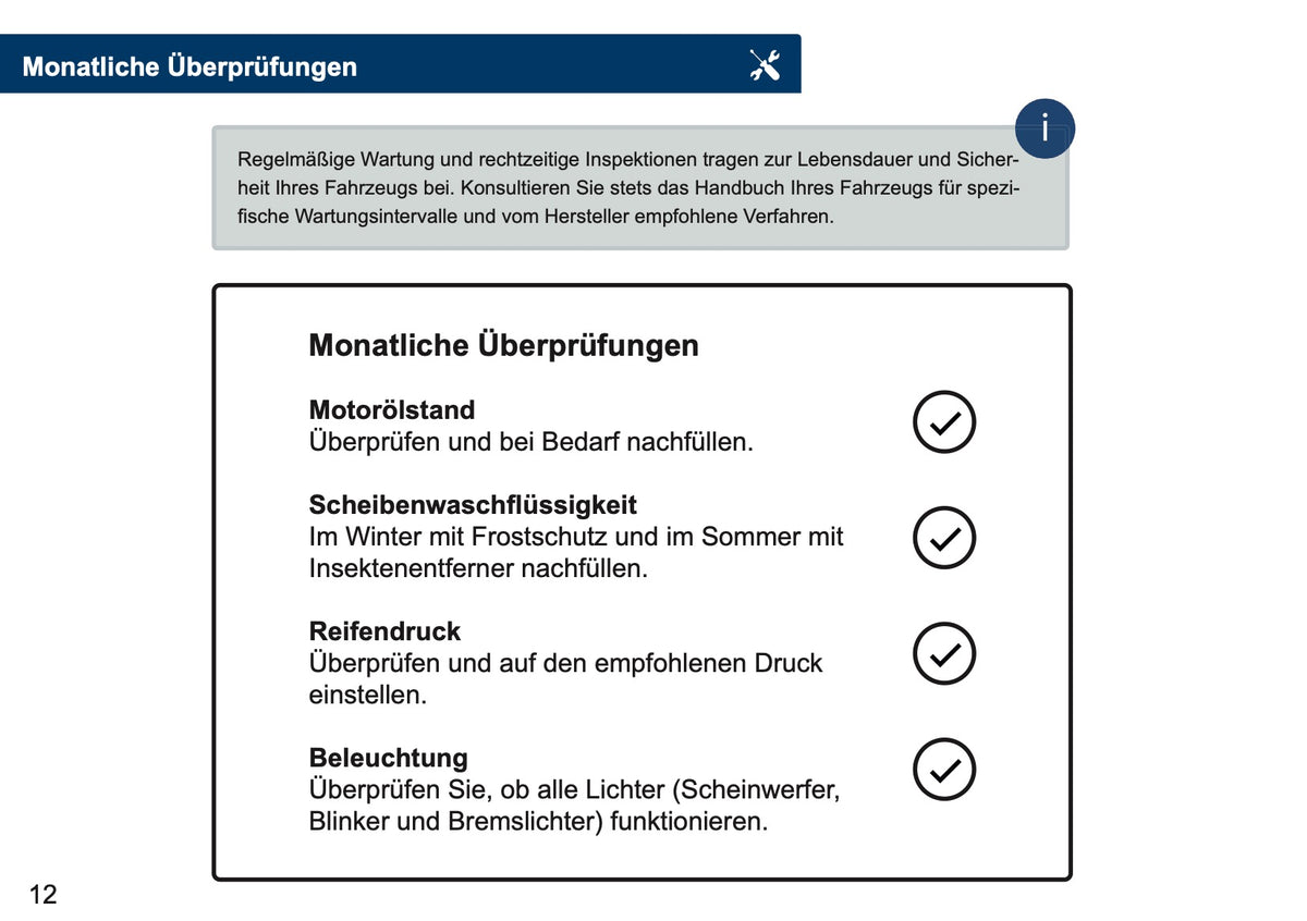 Serviceheft Suzuki | Deutsch
