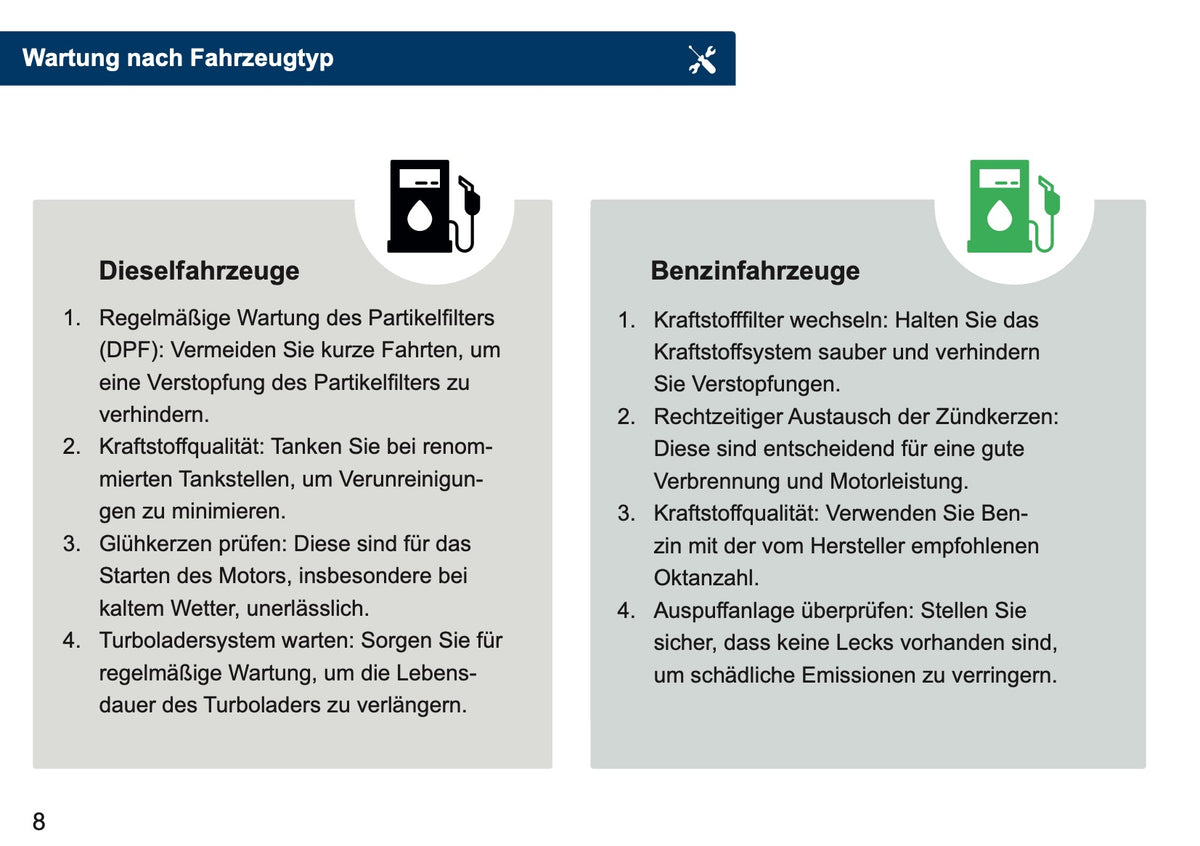 Serviceheft Suzuki | Deutsch