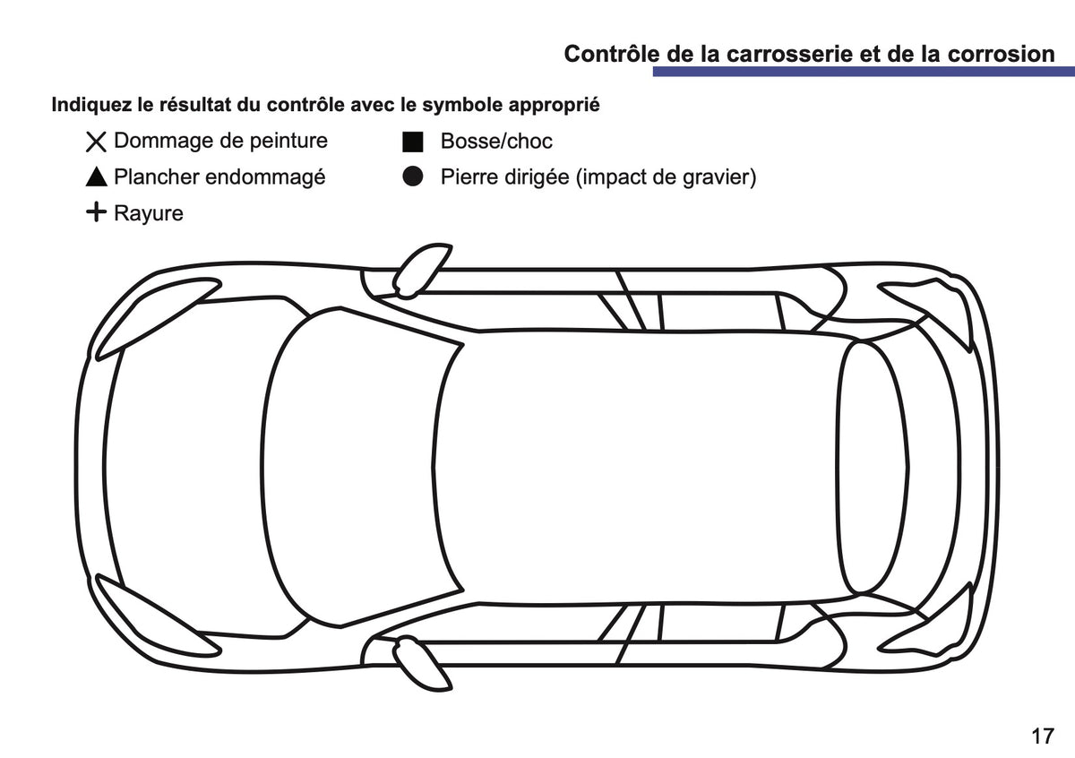 Suzuki Maintenance Book | French