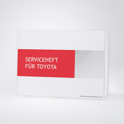 Serviceheft Toyota | Deutsch