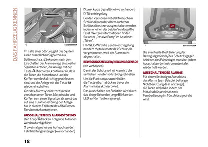 2022-2023 Alfa Romeo Giulia Bedienungsanleitung | Deutsch